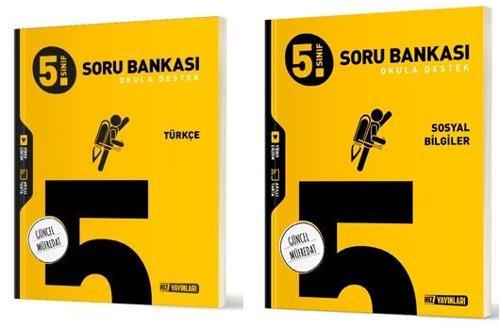 Hız 2025 5. Sınıf Türkçe + Sosyal Bilgiler Soru Seti 2 Kitap
