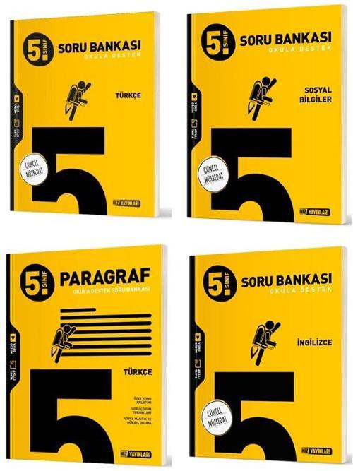 Hız 2025 5. Sınıf Türkçe Sosyal Paragraf İngilizce Soru Seti 4 Kitap