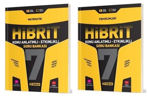 Hız 2025 7. Sınıf Matematik + Fen Bilimleri Hibrit - Konu Soru Seti 2 Kitap