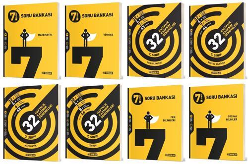 Hız 2025 7. Sınıf Matematik Türkçe Fen Sosyal Soru + 36 Haftalık Deneme Seti 8 Kitap