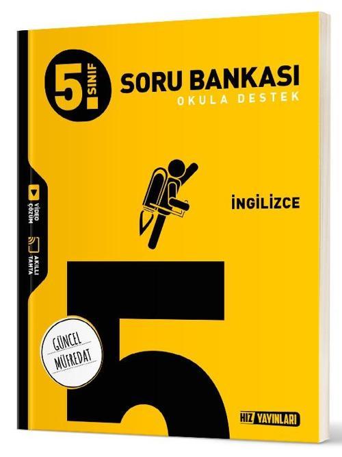 Hız Yayınları 2025 5. Sınıf İngilizce Soru Bankası Yeni Müfredat