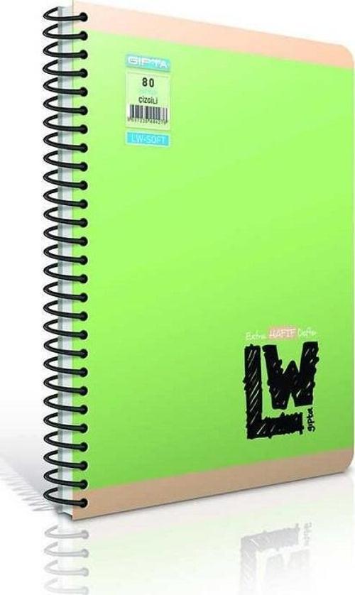 Lw A4 80 Yp Pp Kap.Çizgili Defter 1950