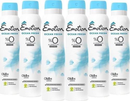 Ocean Fresh Kadın Deodorant 6x150ml