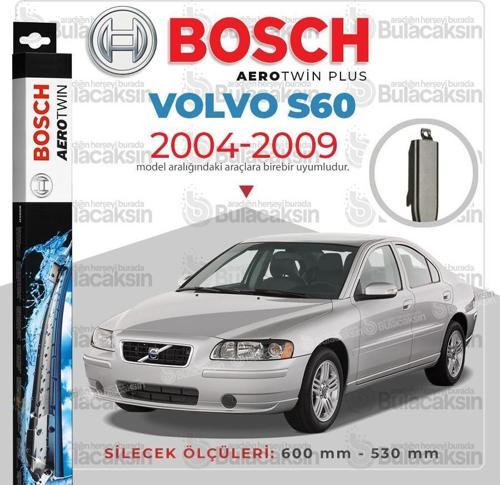 Volvo S60 Muz Silecek Takımı (2004-2009) Bosch Aerotwin