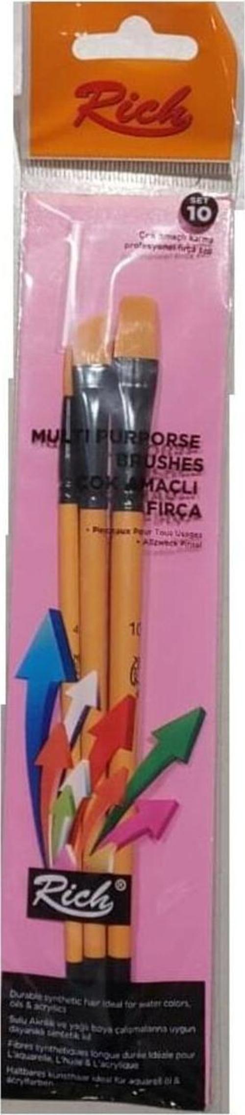 Fırça Seti Karışık 3 Lü SET10-17336
