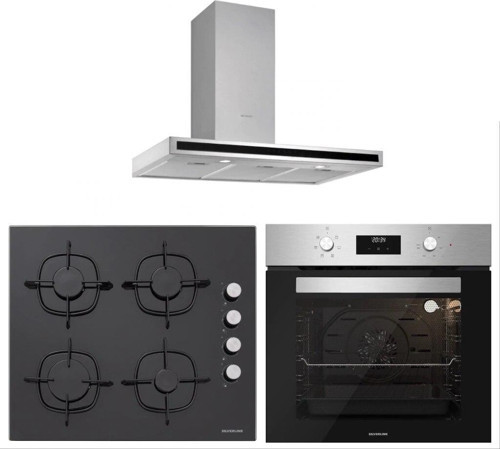 BO6502X02 - CS5335B01 - 3173 Quadro 60 Inox Ankastre Set