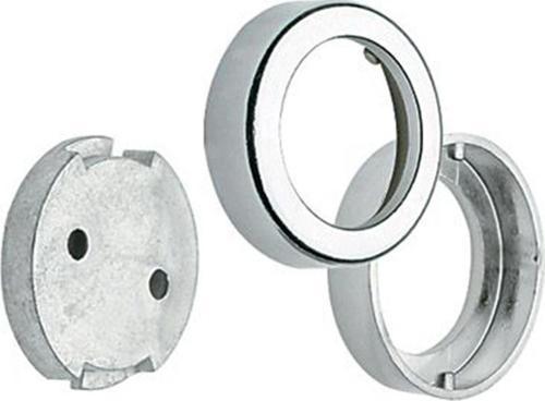METAL KAPAKLI ASKI FLANŞI METAL TABAN Q 25 (2 ADET )