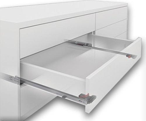 SLİDE PUSH OPEN 45 CM TAM AÇILIM ÇEKMECE RAY MANDAL DAHİL