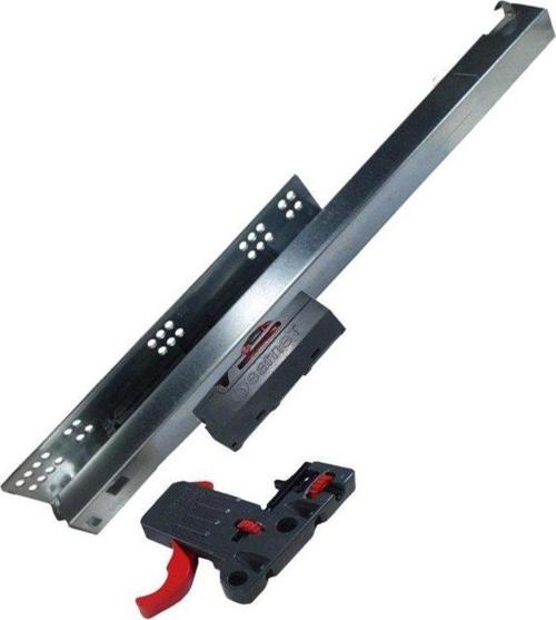 SLİDE PUSH OPEN 50 CM TAM AÇILIM ÇEKMECE RAY MANDAL DAHİL