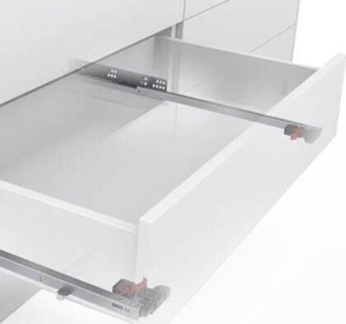 SLİDEA FRENLİ MANDALLI 400 18 MM ÇEKMECE RAYI KISMİ ACILIM (MANDAL DAHİL)