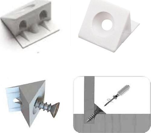 PLASTİK ARKALIK BAĞLANTI PİMİ BEYAZ ( 100 ADET )