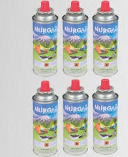6 Adet Ng207 Valfli Kamp Ocak Gaz Kartuşu 220Gr