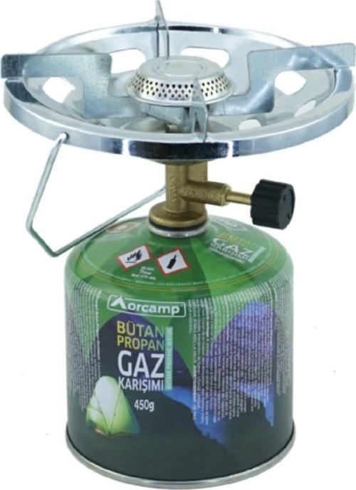 Kamp Gaz Kartuşu Siboplu Ocak Set Orgaz 450 Gr - Kts450 + K500
