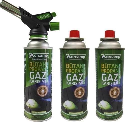 Orgaz & Cx-500 Çakmaklı Kartuş Pürmüz 3 Adet 227 Gr Kartuş