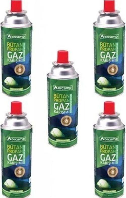 Orgaz Kamp Kartuş Tüp 227 Gr 5'Li Paket