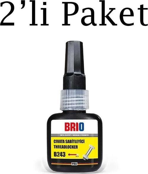 Civata Sabitleyici Orta Kuvvet 15 Ml 2'li Paket