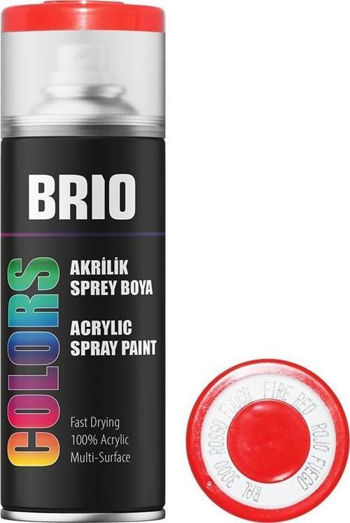 Sprey Boya Akrilik Ateş Kırmızısı B3000 400Ml