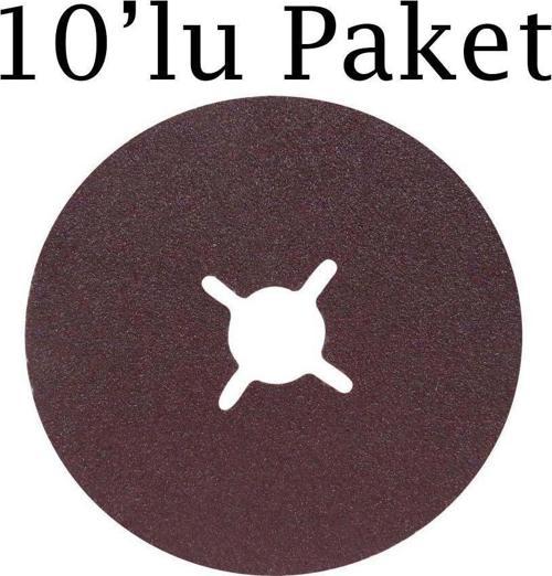 Fiber Yaprak Zımpara 115Xp80 Ao 10'lu