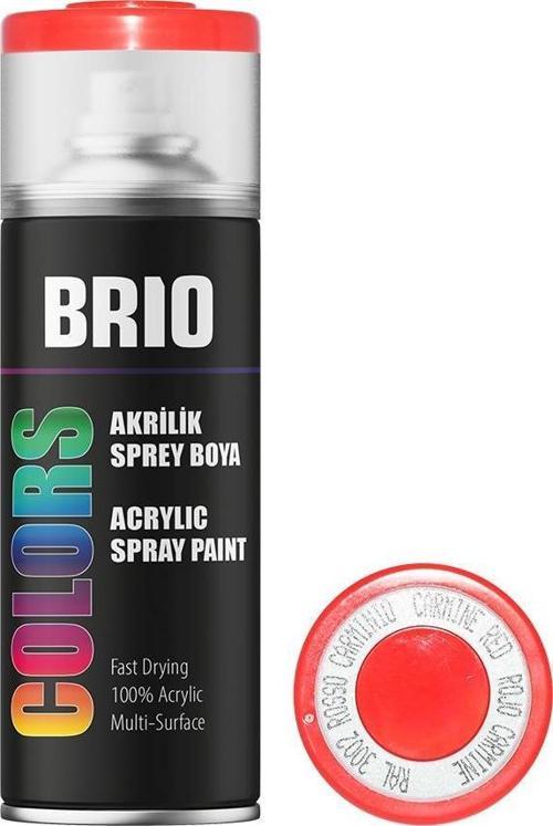 Sprey Boya Akrilik Karmen Kırmızı B3002 400 Ml
