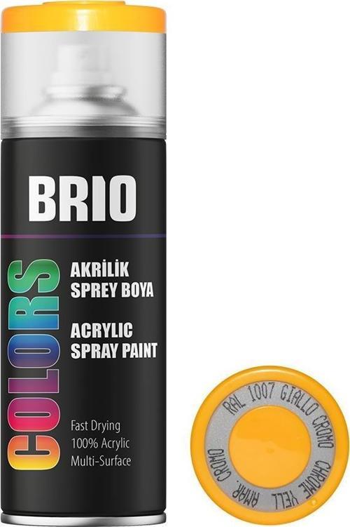 Sprey Boya Akrilik Nergis Sarısı B1007 400Ml