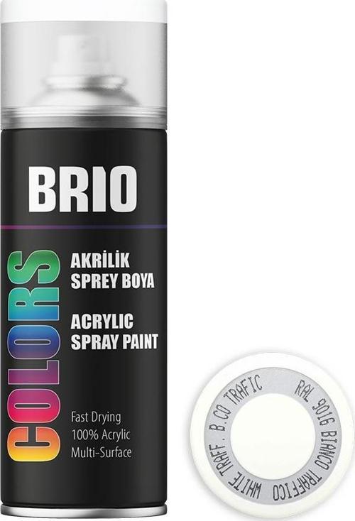 Sprey Boya Akrilik Trafik Beyaz B9016 400 Ml