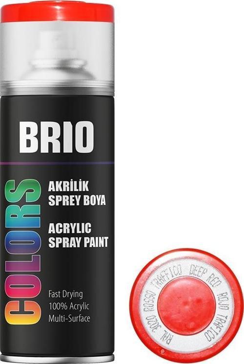 Sprey Boya Akrilik Trafik Kırmızı B3020 400 Ml
