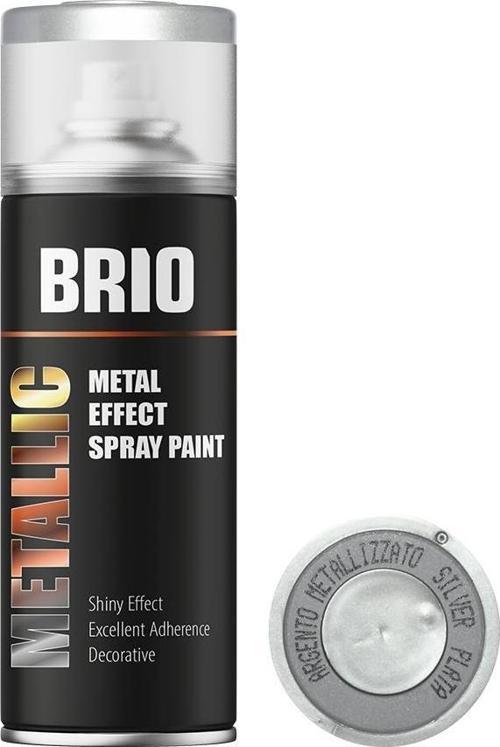 Sprey Boya Metalik Krom 400 Ml