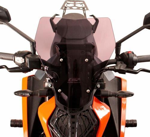 KTM Duke 250 2024 Uyumlu Ön Cam Siyah