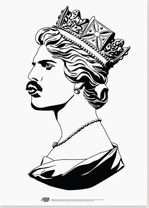 Kraliçe Rapsodi Poster 50x70cm
