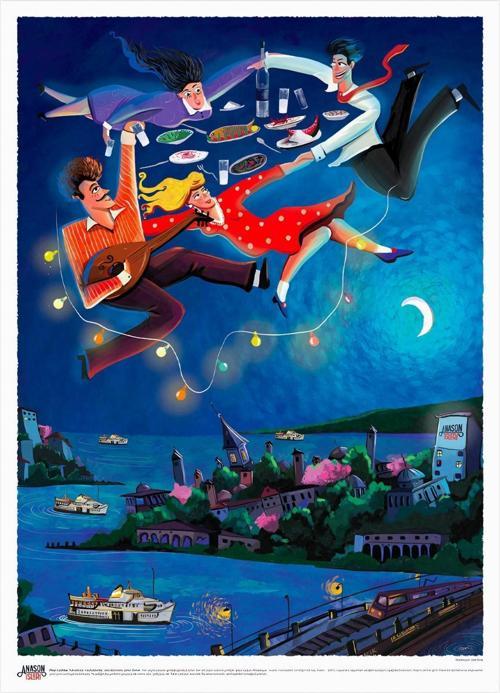 Mey-i Sahba Poster 50x70cm