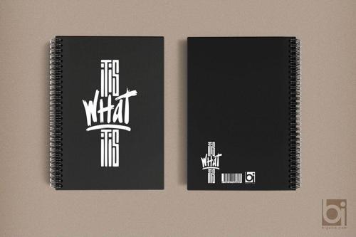 İtis What İtis A5 Çizgisiz Spiralli Defter Bigelio