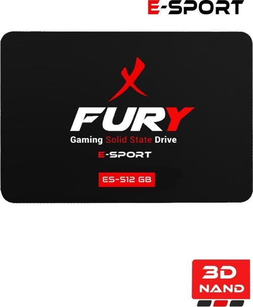 E-sport 512 Gb 550mb-500mb/s Sata3 2,5 Gaming Ssd
