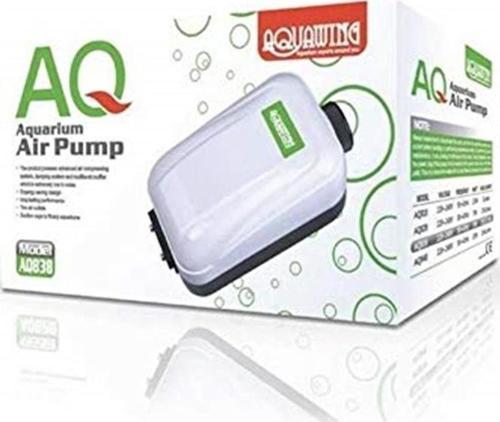 Aq838- Çi?Ft Çıkışlı Akvaryum Hava Motoru 8W