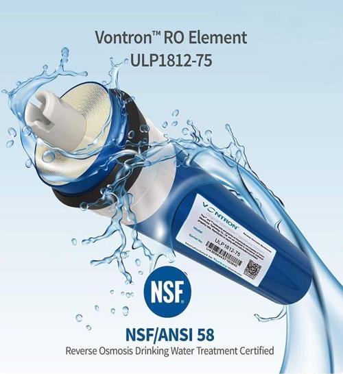 Conax Qr Kodlu Orijinal Vontron Membran 75Gpd Kapasiteli Tüm Su Arıtma Cihazları İle Uyumludur