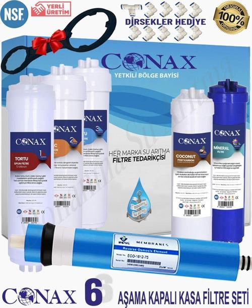 Kapalı Kasa 6 Lı Inline Filtre Seti Benc Membranlı Tüm Kapalı Kasa Cihazlar Ile Uyumlu