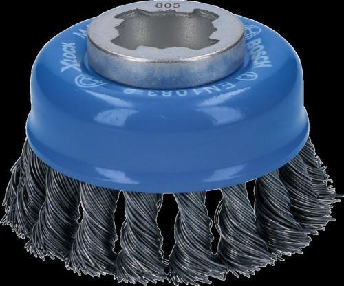 - X-LOCK - Heavy Serisi Metal İçin Burgulu Tel Fırça 75*0,5 mm