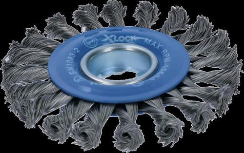 - X-LOCK - Heavy Serisi Metal İçin Burgulu Yuvarlak Fırça 115*0,5 mm