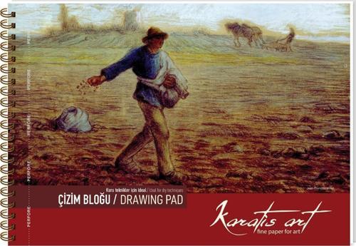 Karatis Çizim Bloğu (Resim Defteri) Spiralli Art 160 Gram A3 20 Yaprak 484010-99