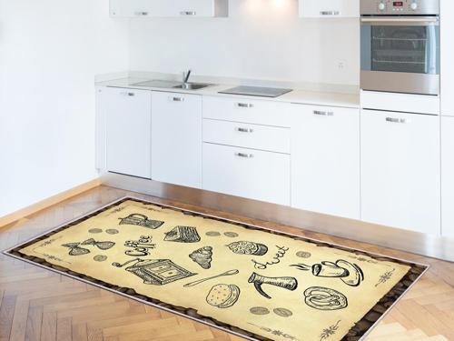 İnci Mutfak Halısı Saçaksız 2124