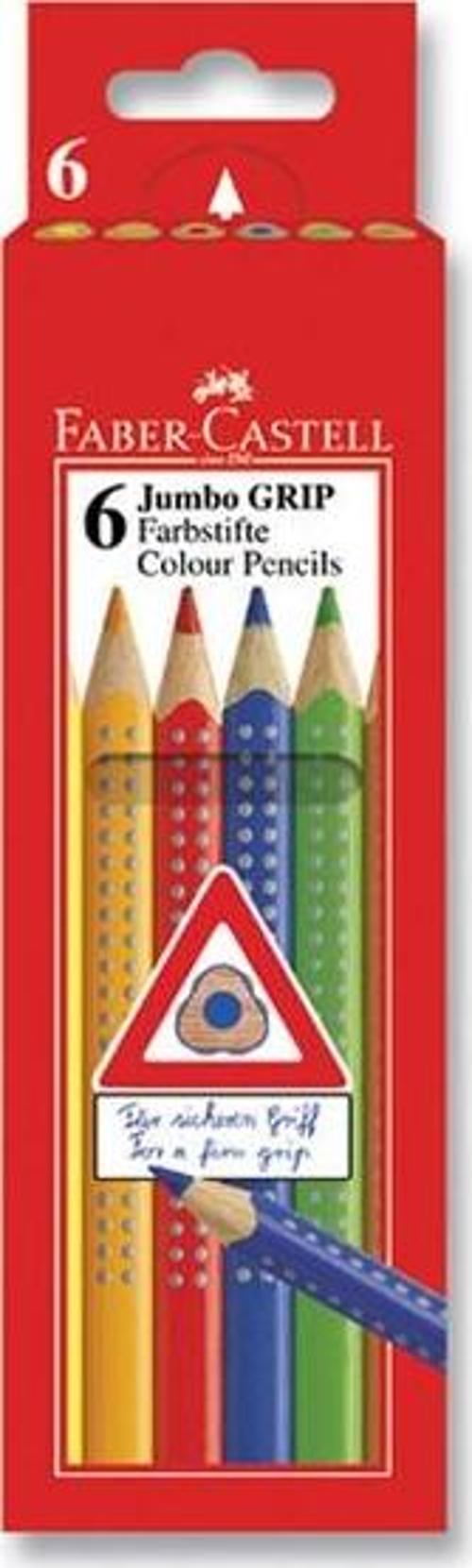 Faber-Castell 6 Renk Jumbo Grip Boya Kalemi