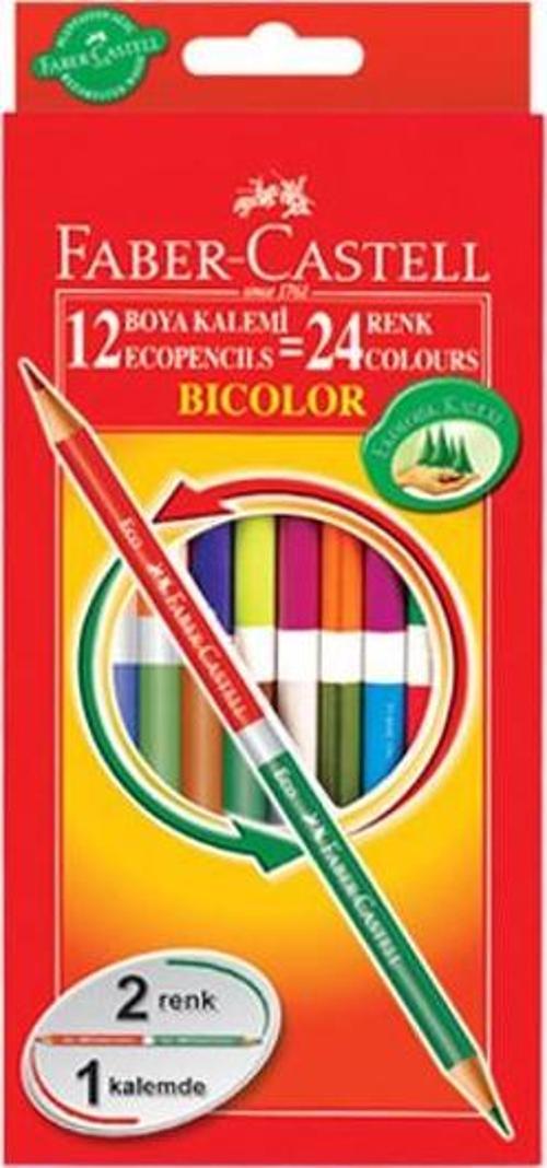 Bicolor 24 Renk Boya Kalemi