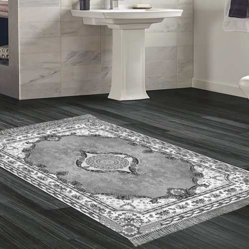 Eko Trend DJT Banyo Paspası Yıkanabilir Kaymaz Taban 721 Klasik Kahve