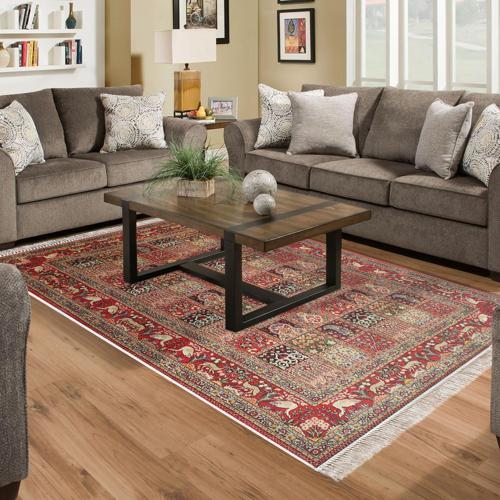 Eko Trend DJT Halı Yıkanabilir Kaymaz Taban M12295 Persian Bordo