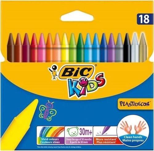Silinebilir Pastel Boya 18' li Kutu