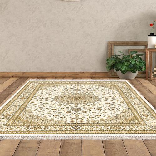 Eko Trend DJT Halı Yıkanabilir Kaymaz Taban P1360 Osmanlı Krem