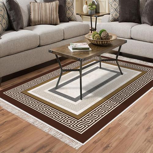 Eko Trend DJT Halı Yıkanabilir Kaymaz Taban 675M Modern Gold