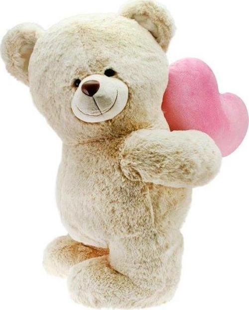 Neco Plush 55 cm Arkada Kalp Tutan Ayı Peluş