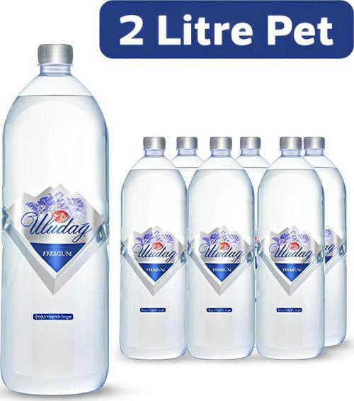 Premium Su Pet Şişe 2 lt x 6 Adet