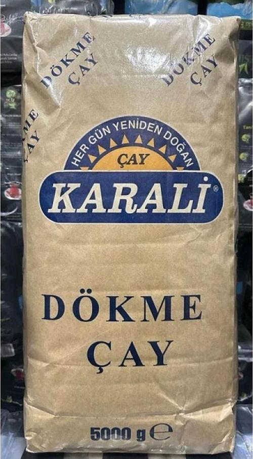 Karali Ekonomik Dökme Siyah Çay 5000 Gr X 4 Adet
