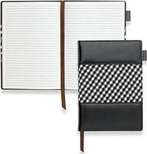 Ac248-11M Sıgnature Medıum Defter Gıngham Desenli Siyah